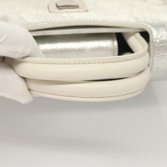 DIOR Ever Mini Hand Bag Leather Silver - Picture 7 of 13